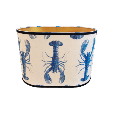 Bari Blauwe Kreeft - Ovaal