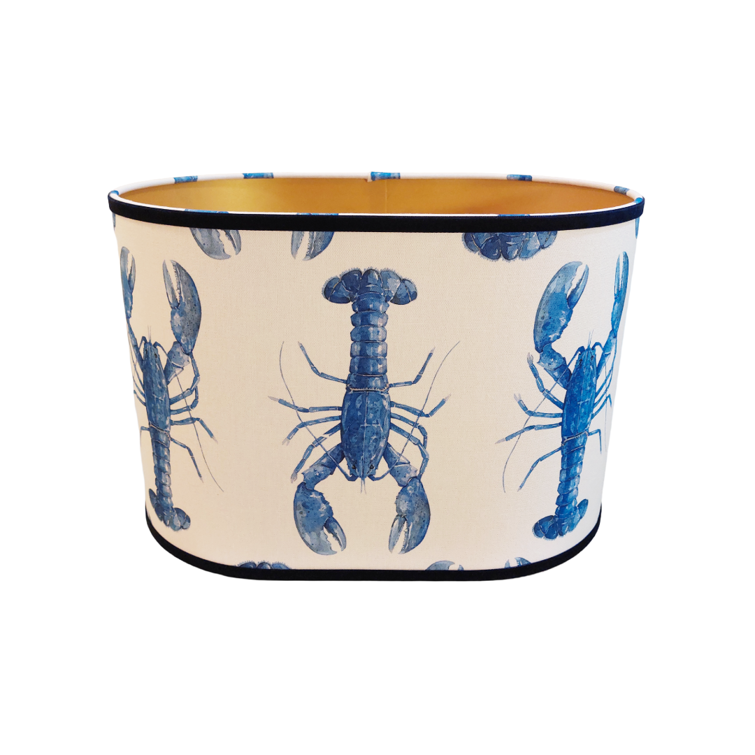 Bari Blauwe Kreeft - Ovaal