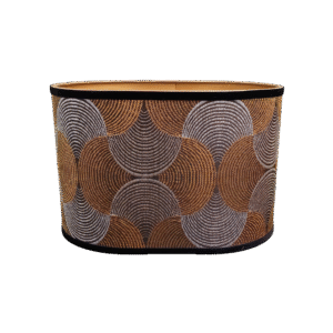 Capri Retro Zilver Goud - Ovaal