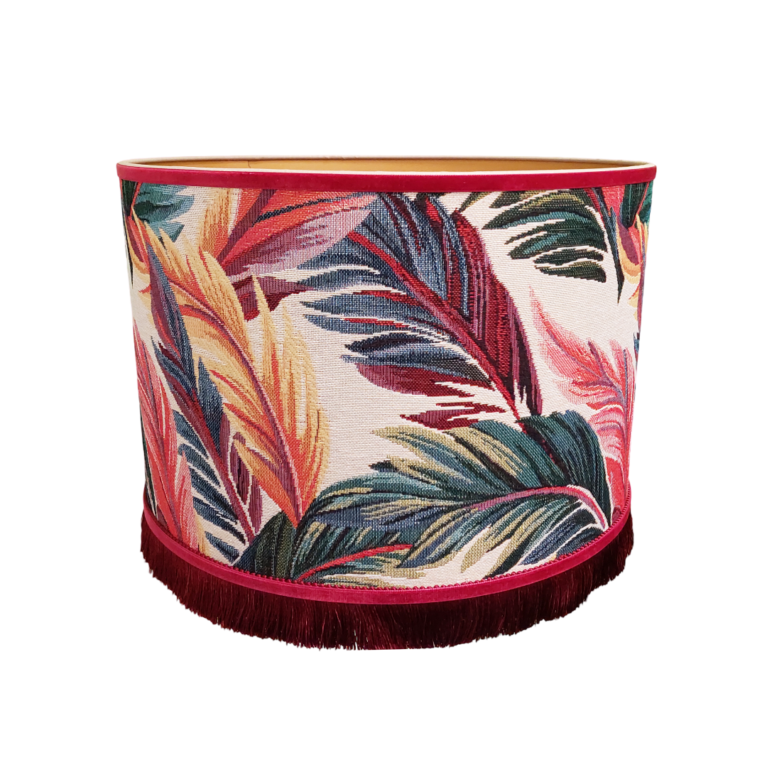 Lecce Gekleurde Palm - Cilinder - Franje