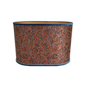 Pucci Kringel Oranje - Ovaal