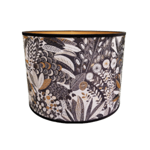 Salerno Flora zwart/goud - Cilinder