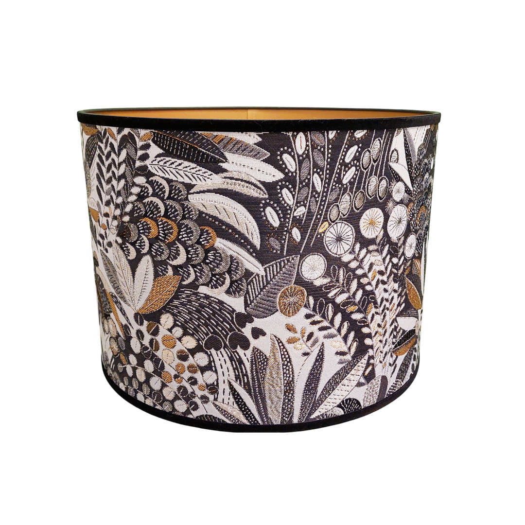 Salerno Flora zwart/goud - Cilinder