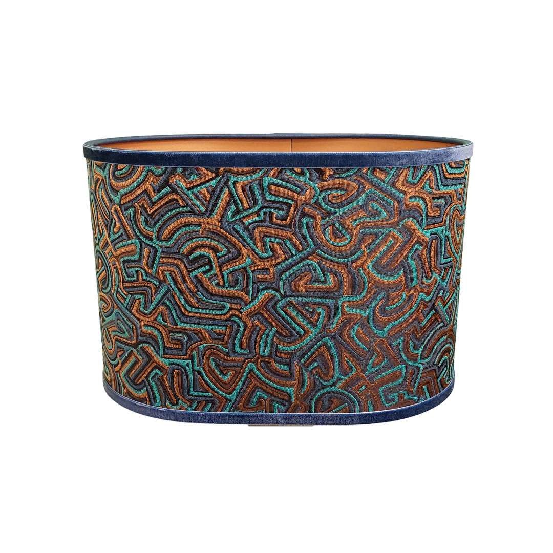 Tropea Kringel Aqua - Ovaal