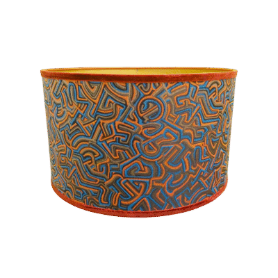 Pucci Kringel Oranje - Cilinder - Roest