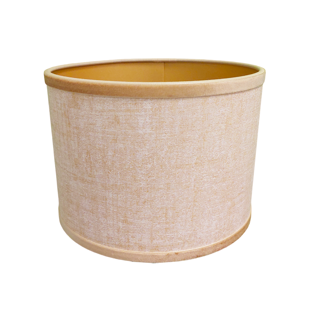 Samussi Brushed Suède Beige - Cilinder - Franje