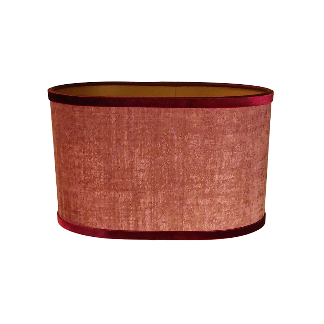 Sassi Brushed Suède Oud Roze - Ovaal