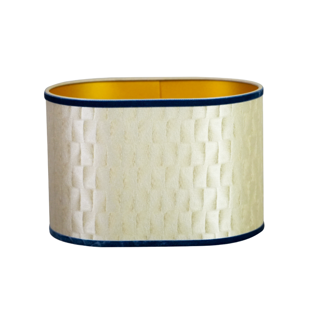 Stresa Hotel Chique - Ovaal S - Blauw Bandje